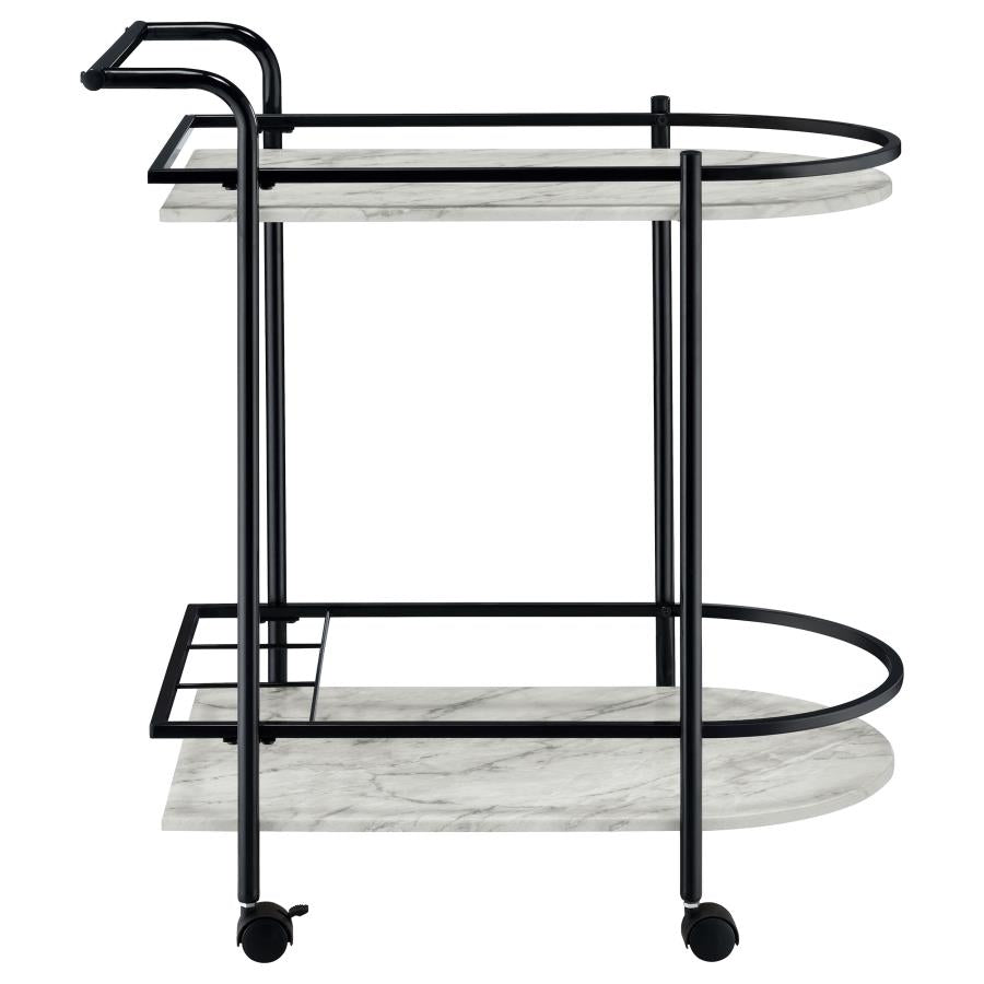Desiree Black Bar Cart - MyWaynesHome #