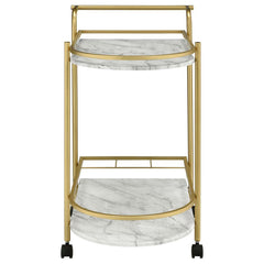 Desiree Gold Bar Cart - MyWaynesHome #