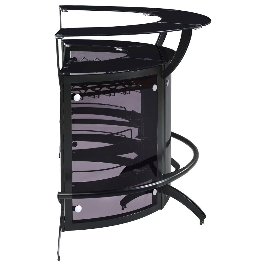 Dallas Black 3 Pc Home Bar - MyWaynesHome #