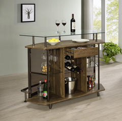 Gideon Brown Home Bar - MyWaynesHome #