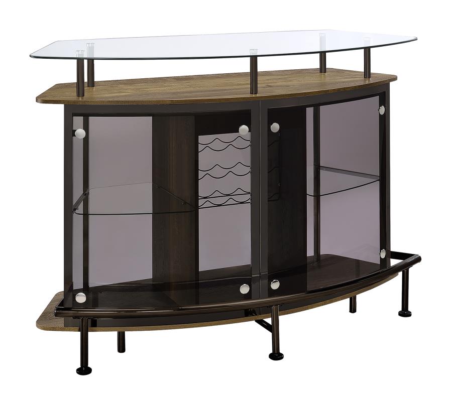 Gideon Brown Home Bar - MyWaynesHome #