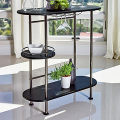 Ferguson Black Home Bar - MyWaynesHome #