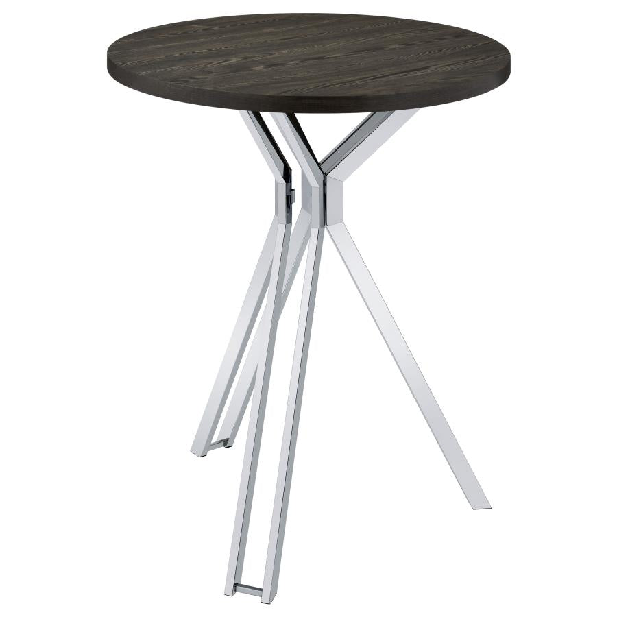 Edgerton Brown Bar Table - MyWaynesHome #