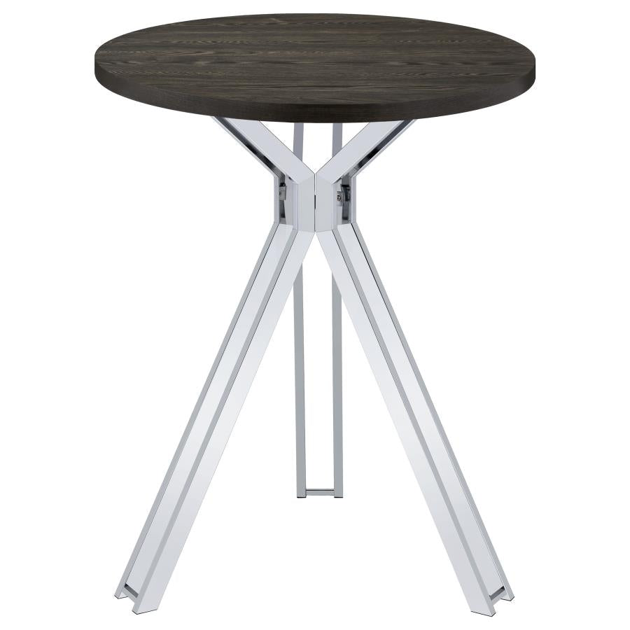 Edgerton Brown Bar Table - MyWaynesHome #