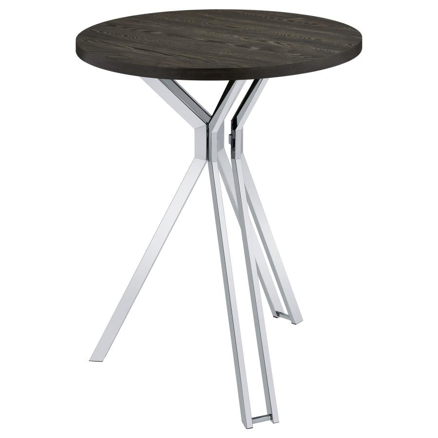 Edgerton Brown Bar Table - MyWaynesHome #