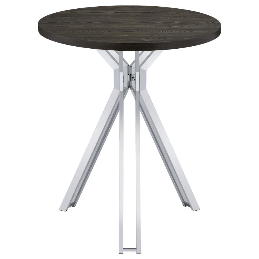 Edgerton Brown Bar Table - MyWaynesHome #