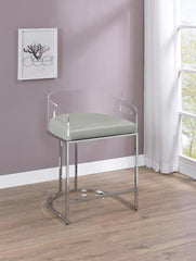 Thermosolis Clear Counter Stool - MyWaynesHome #