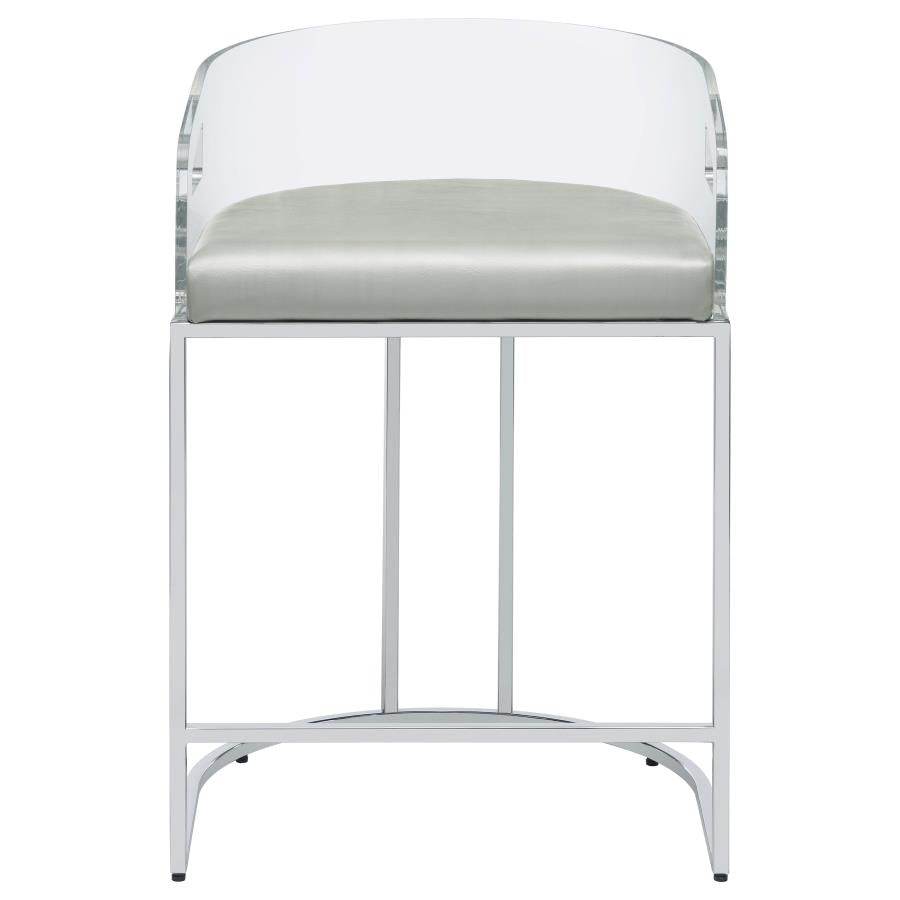 Thermosolis Clear Counter Stool - MyWaynesHome #