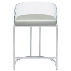 Thermosolis Clear Counter Stool - MyWaynesHome #