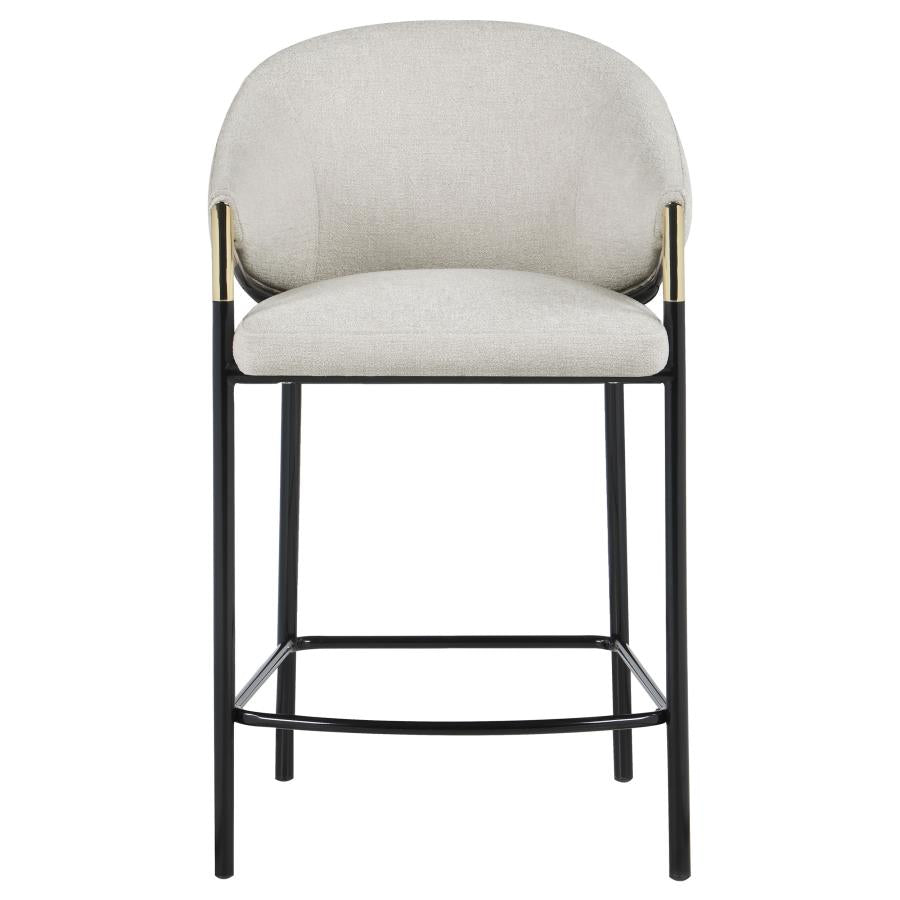 Chadwick Beige Counter Stool - MyWaynesHome #
