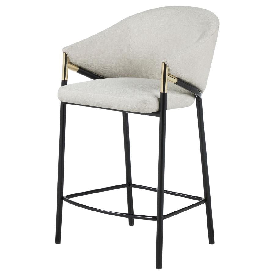 Chadwick Beige Counter Stool - MyWaynesHome #