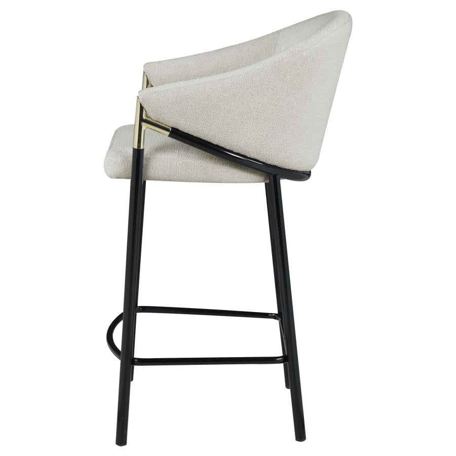 Chadwick Beige Counter Stool - MyWaynesHome #