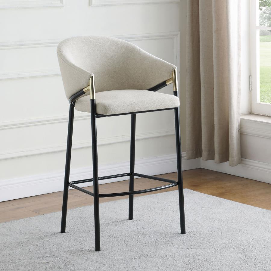 Chadwick Beige Bar Stool - MyWaynesHome #