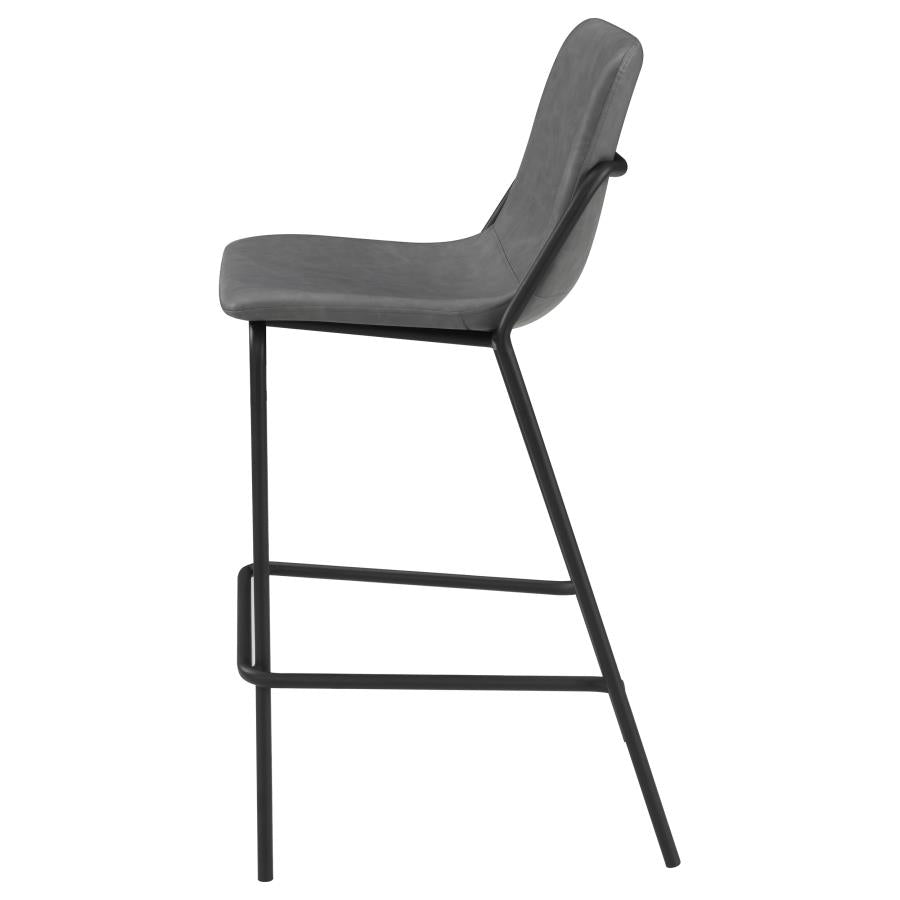 Earnest Grey Bar Stool - MyWaynesHome #