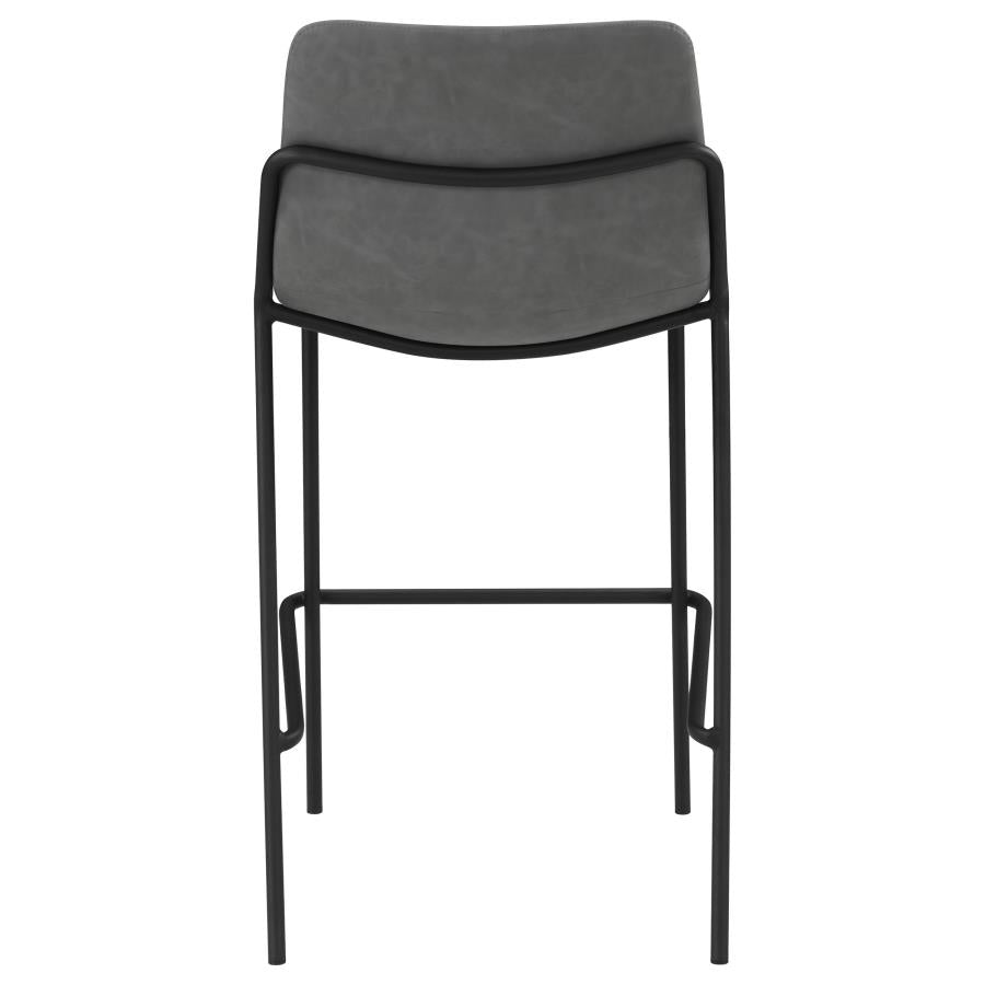 Earnest Grey Bar Stool - MyWaynesHome #
