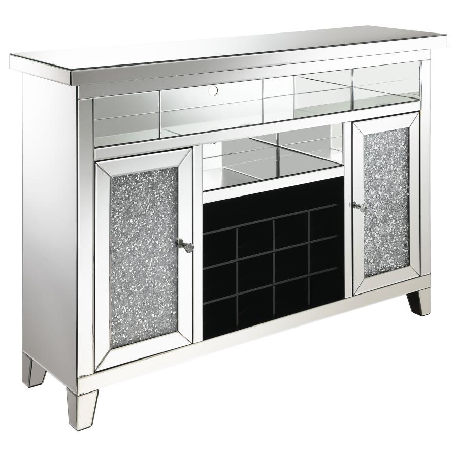 Melinda Silver Bar Cabinet - MyWaynesHome #
