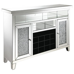 Melinda Silver Bar Cabinet - MyWaynesHome #