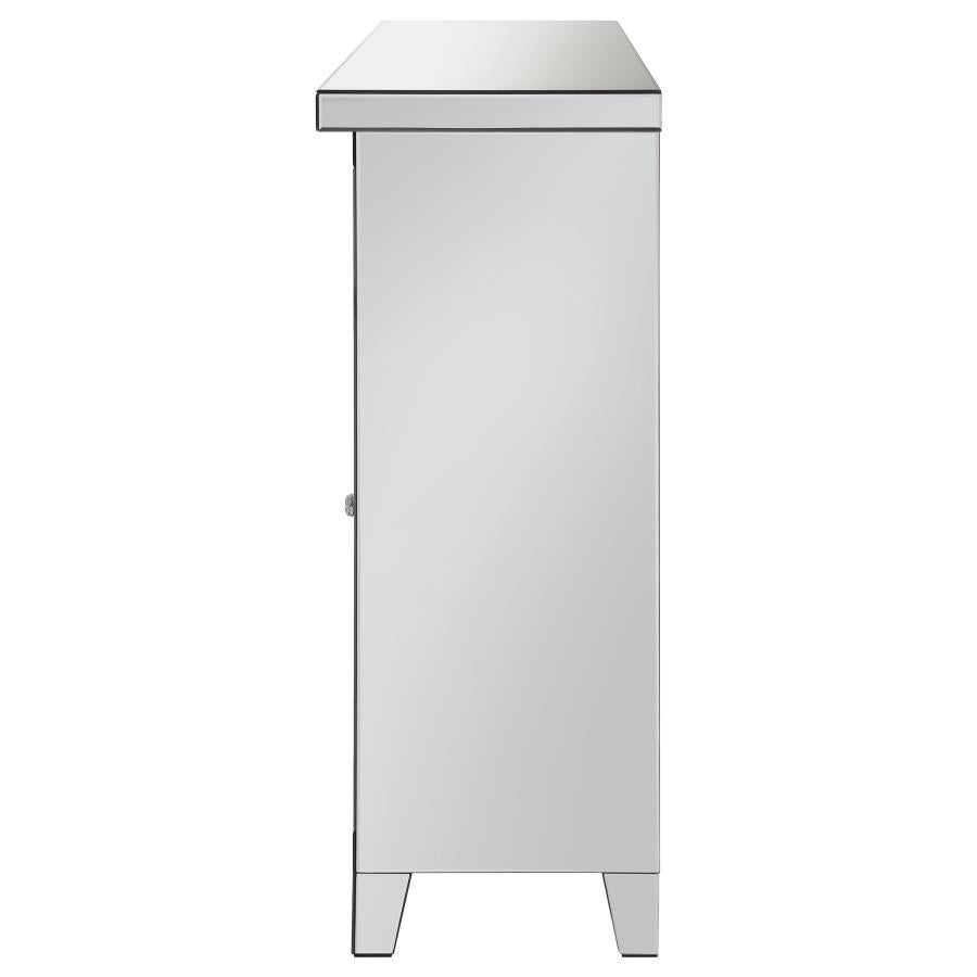 Melinda Silver Bar Cabinet - MyWaynesHome #