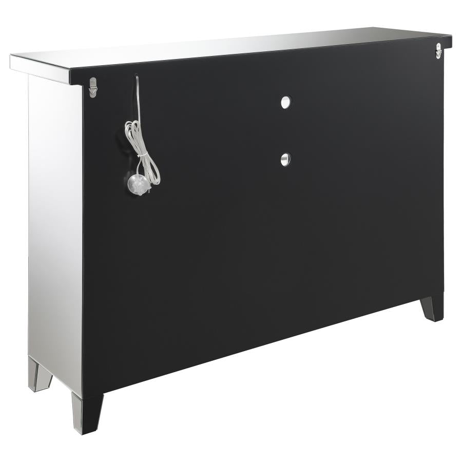Melinda Silver Bar Cabinet - MyWaynesHome #