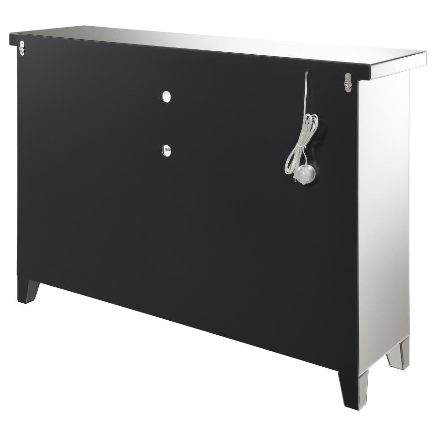 Melinda Silver Bar Cabinet - MyWaynesHome #