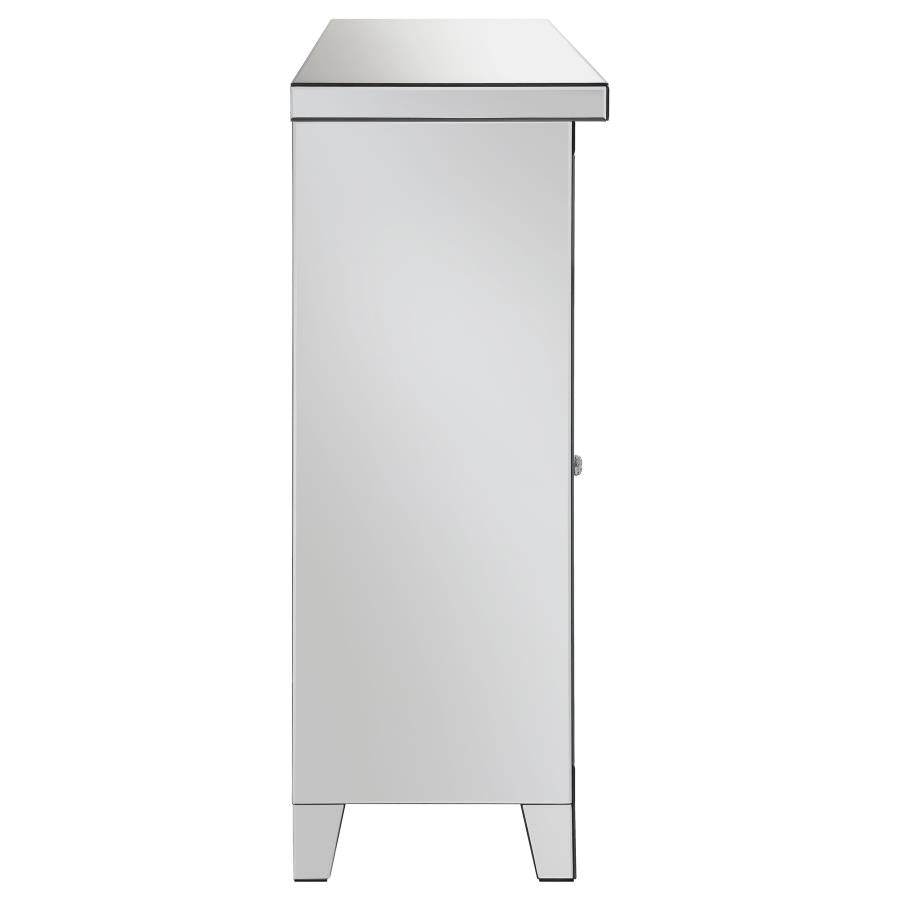 Melinda Silver Bar Cabinet - MyWaynesHome #