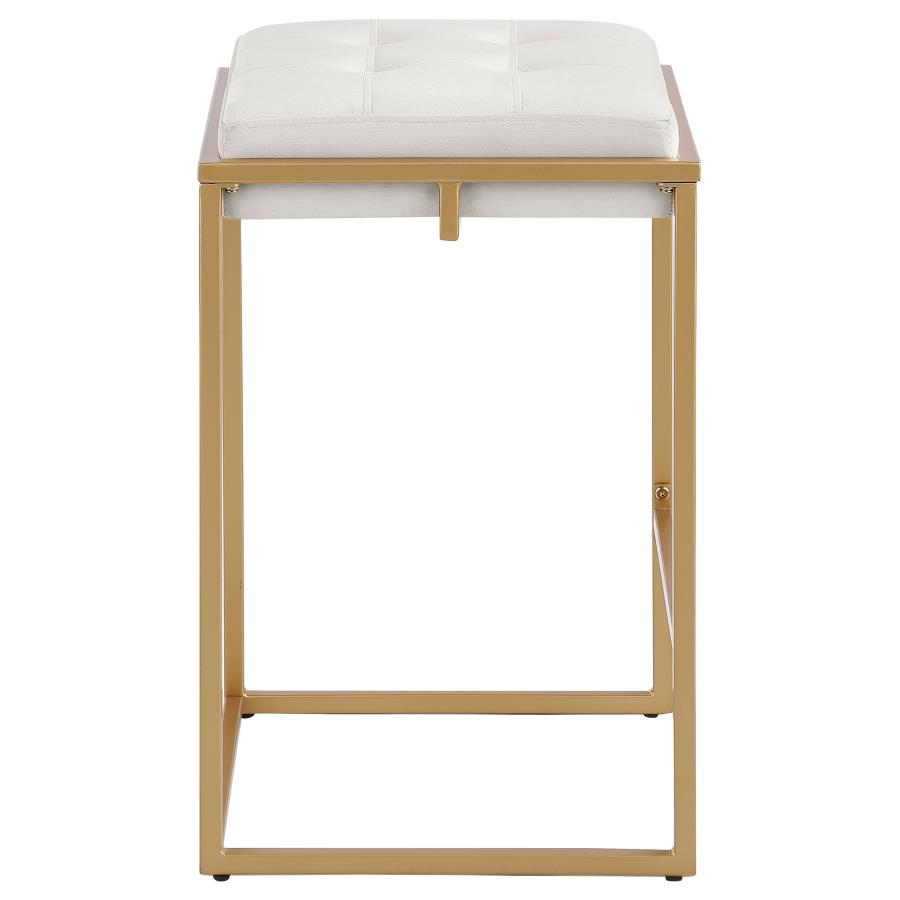 Nadia Beige Counter Stool - MyWaynesHome #