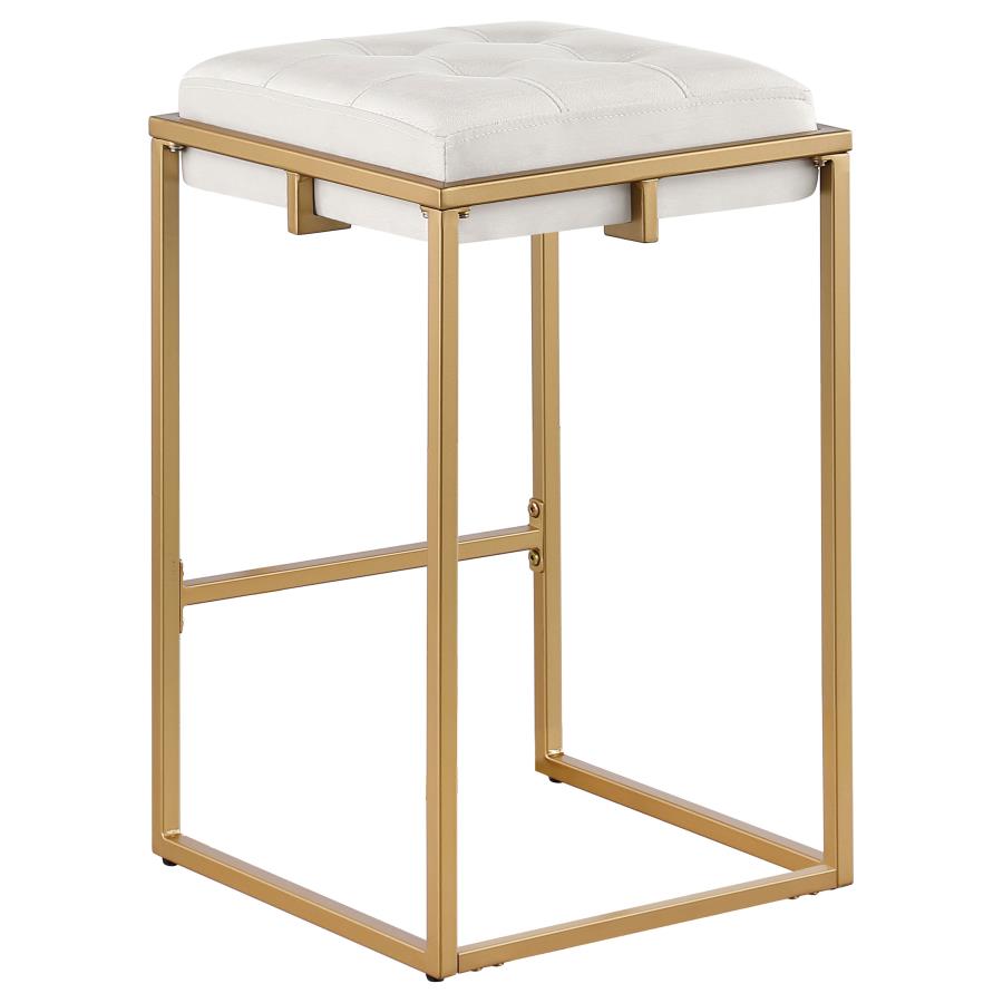 Nadia Beige Counter Stool - MyWaynesHome #