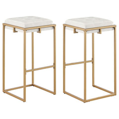 Nadia Beige Bar Stool - MyWaynesHome #