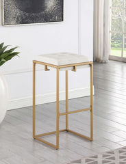 Nadia Beige Bar Stool - MyWaynesHome #
