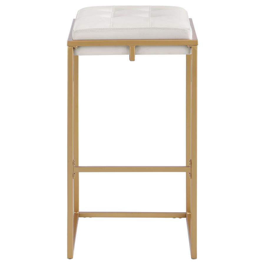 Nadia Beige Bar Stool - MyWaynesHome #