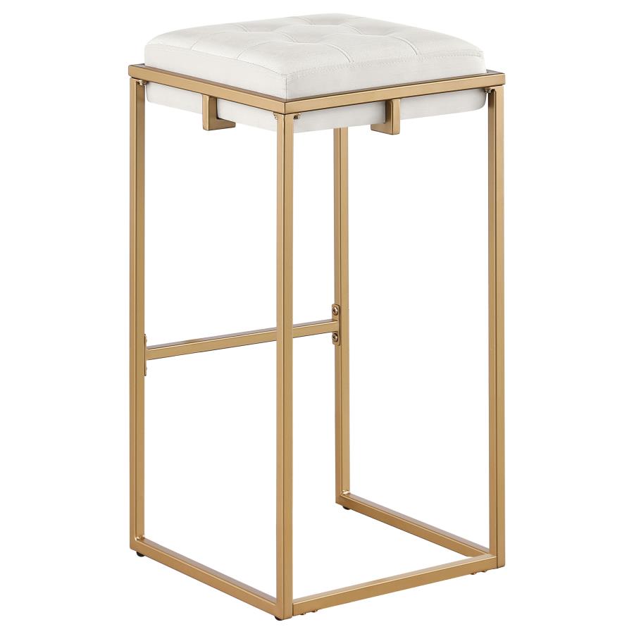 Nadia Beige Bar Stool - MyWaynesHome #