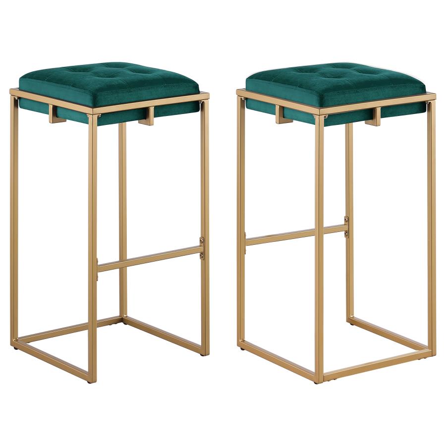 Nadia Green Bar Stool - MyWaynesHome #