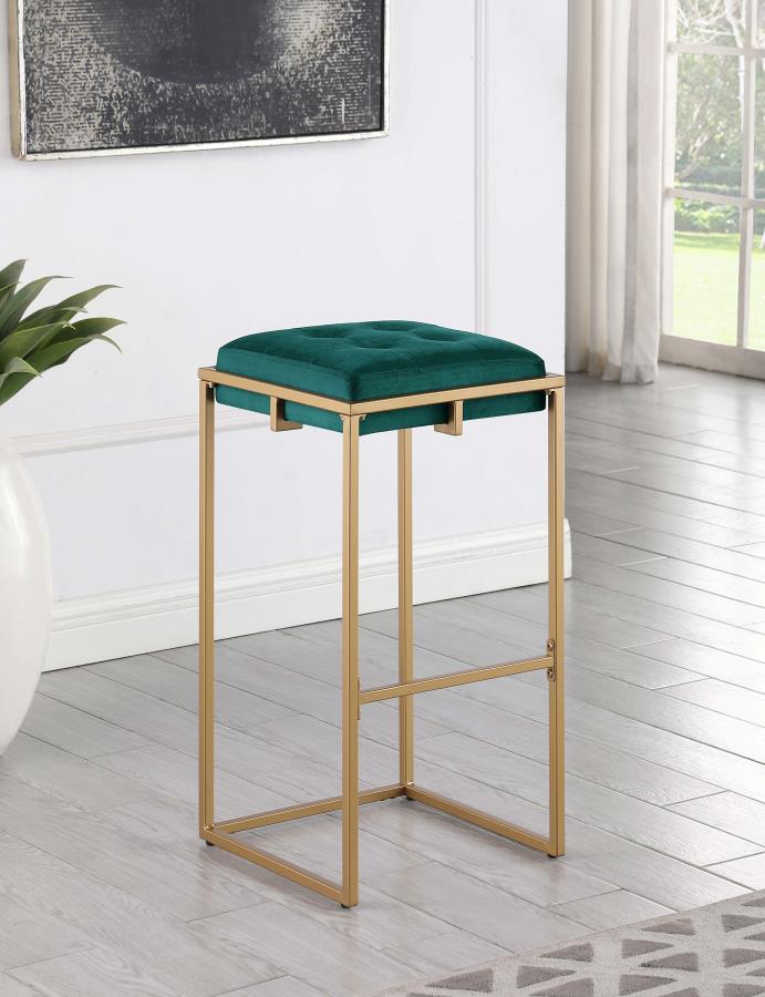 Nadia Green Bar Stool - MyWaynesHome #