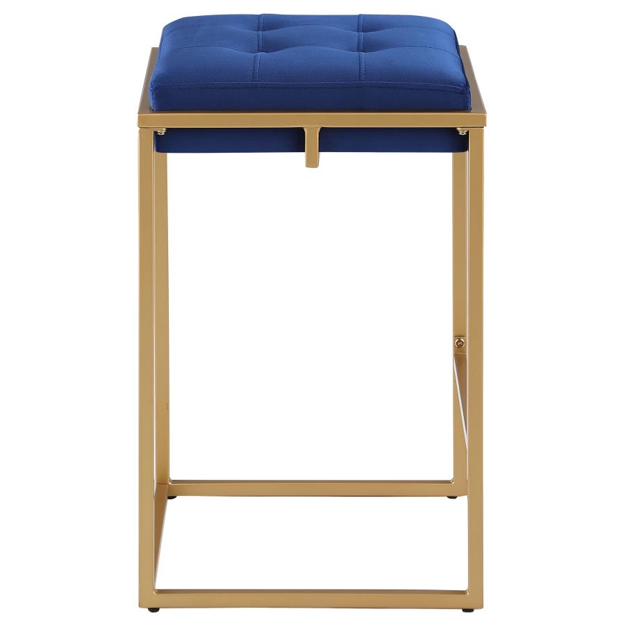 Nadia Blue Counter Stool - MyWaynesHome #
