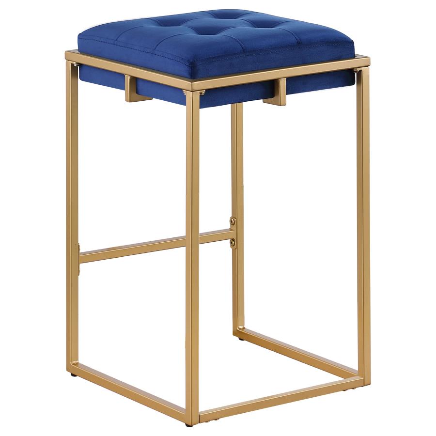 Nadia Blue Counter Stool - MyWaynesHome #