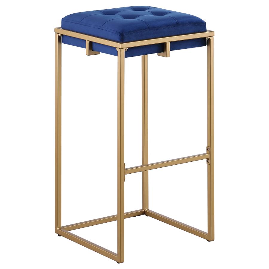 Nadia Blue Bar Stool - MyWaynesHome #