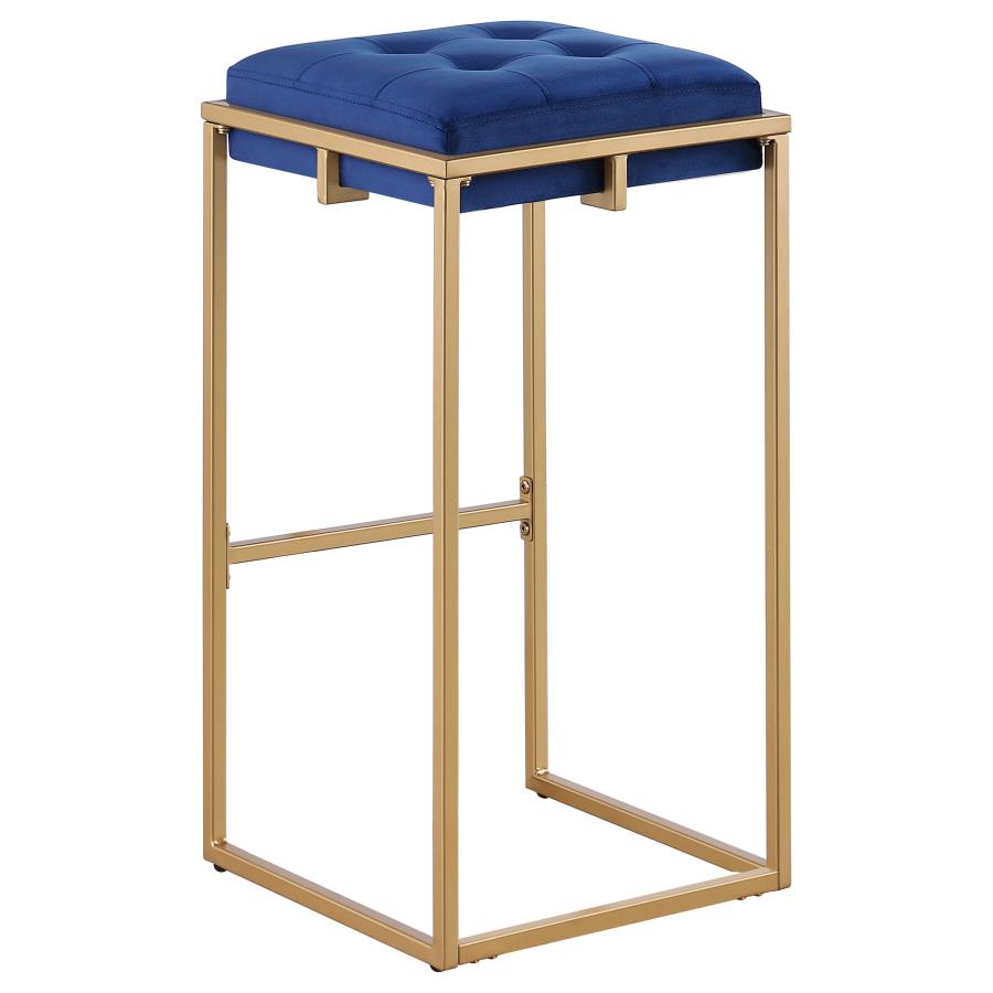 Nadia Blue Bar Stool - MyWaynesHome #