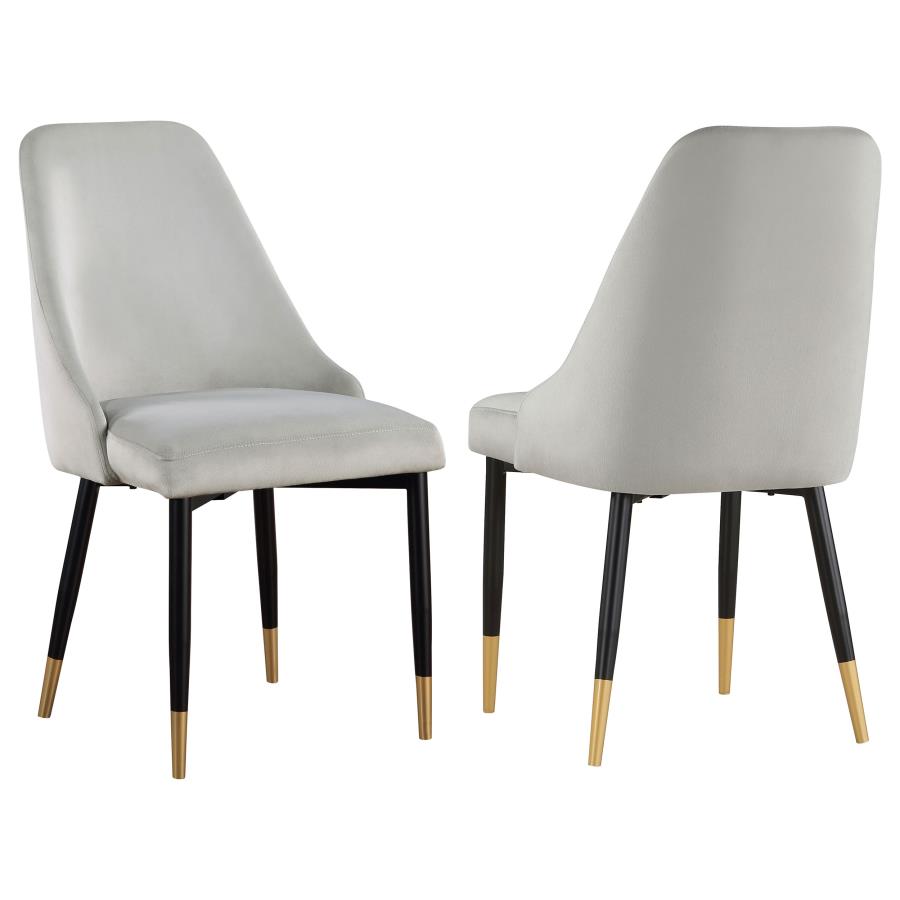 Gabrielle Grey Side Chair - MyWaynesHome #
