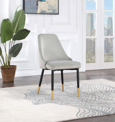 Gabrielle Grey Side Chair - MyWaynesHome #