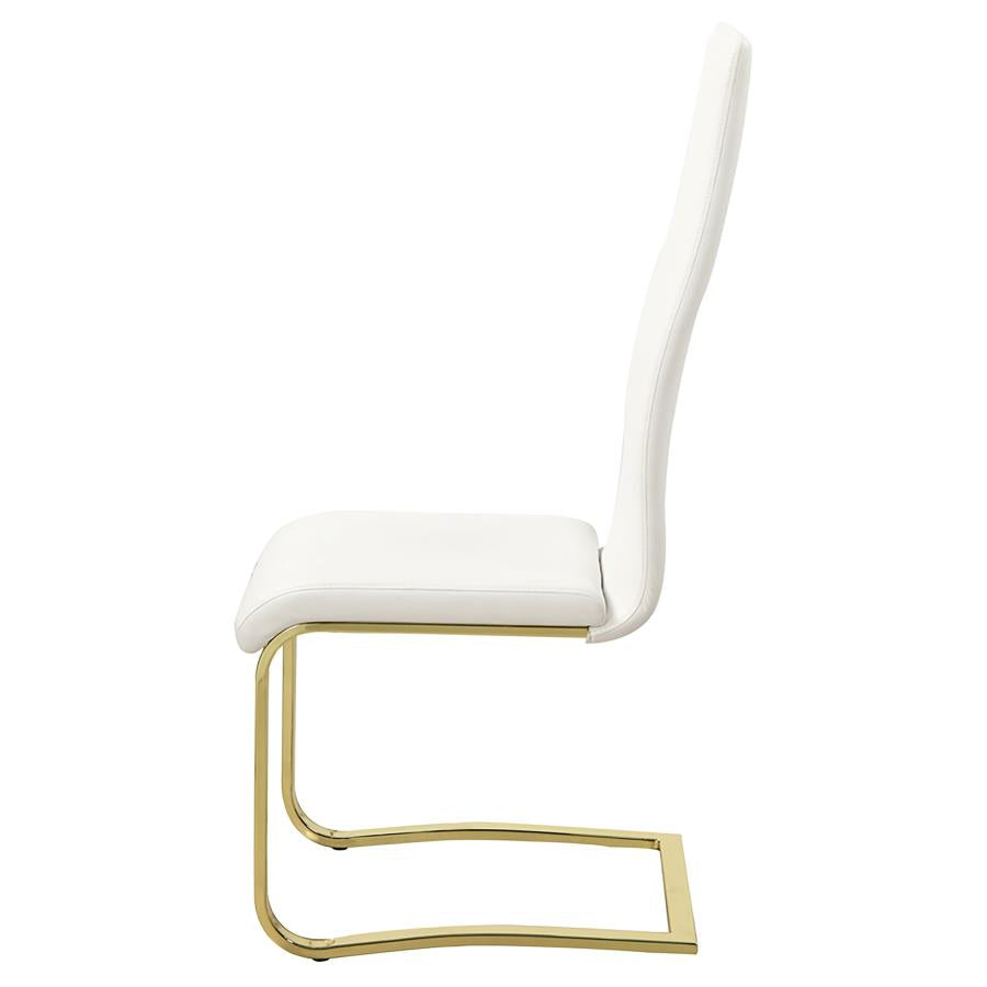 Montclair White Side Chair - MyWaynesHome #