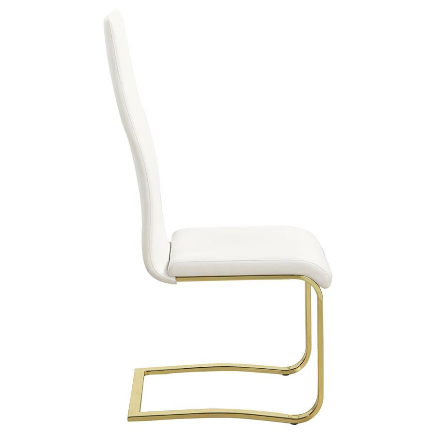 Montclair White Side Chair - MyWaynesHome #