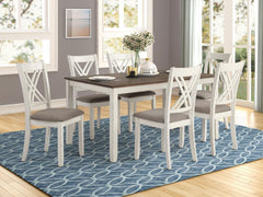 Fortress Ivory 7 Pc Dining Set - MyWaynesHome #