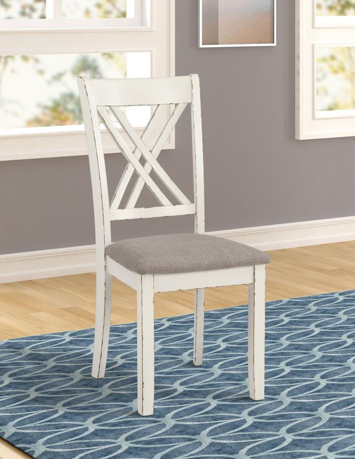 Fortress Ivory 7 Pc Dining Set - MyWaynesHome #