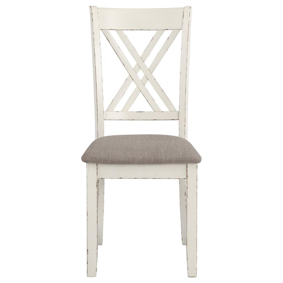 Fortress Ivory 7 Pc Dining Set - MyWaynesHome #