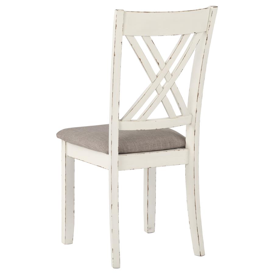 Fortress Ivory 7 Pc Dining Set - MyWaynesHome #
