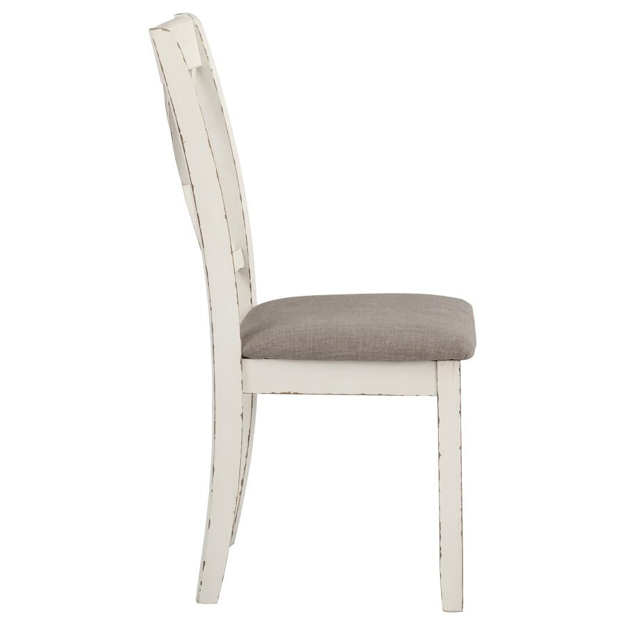 Fortress Ivory 7 Pc Dining Set - MyWaynesHome #