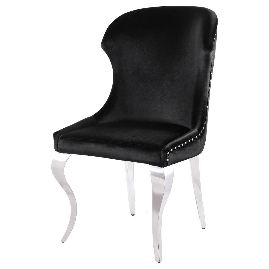 Cheyanne Black Side Chair - MyWaynesHome #