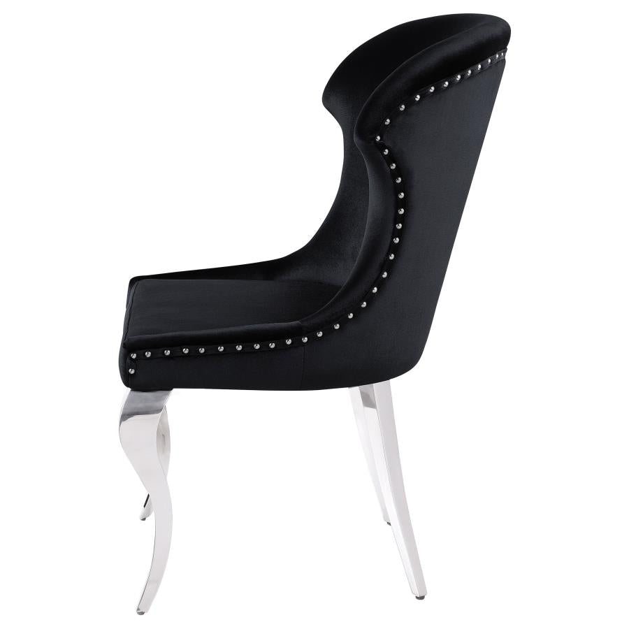 Cheyanne Black Side Chair - MyWaynesHome #