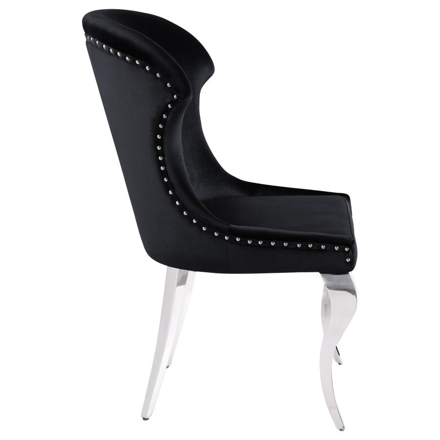 Cheyanne Black Side Chair - MyWaynesHome #