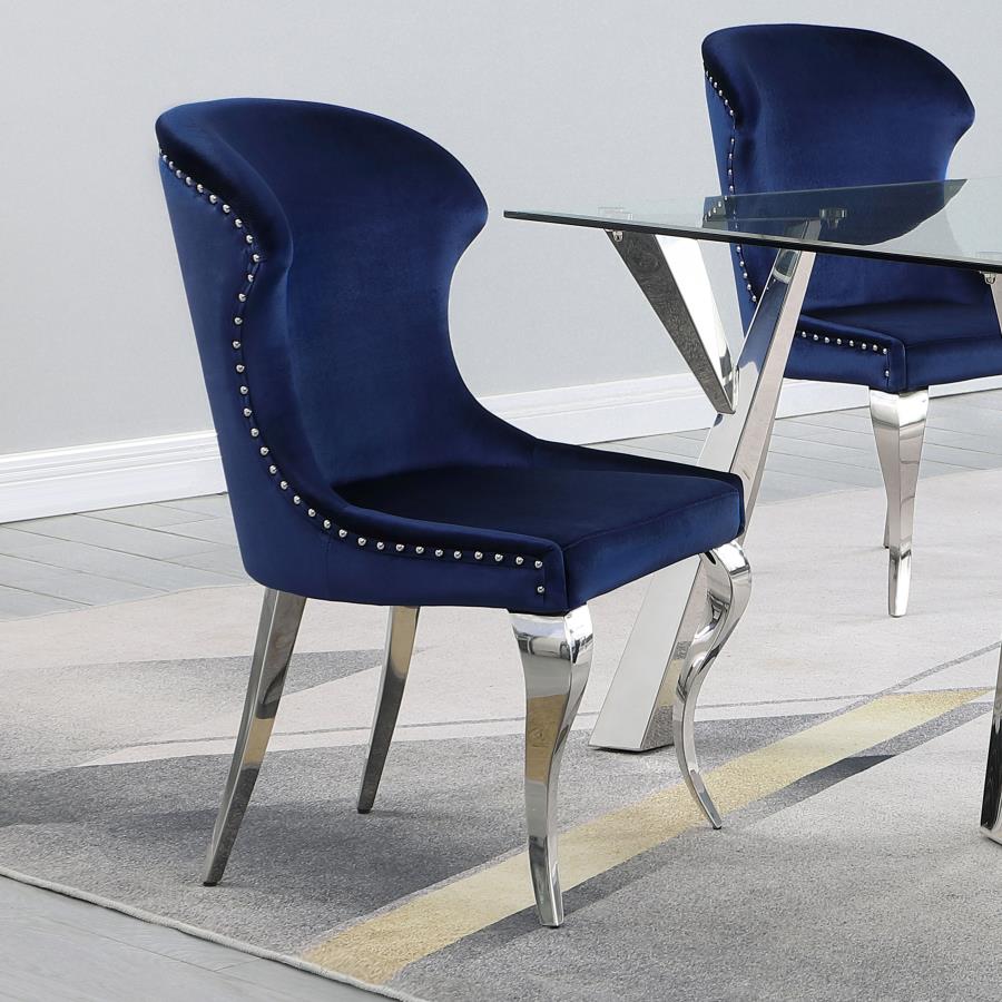Cheyanne Blue Side Chair - MyWaynesHome #